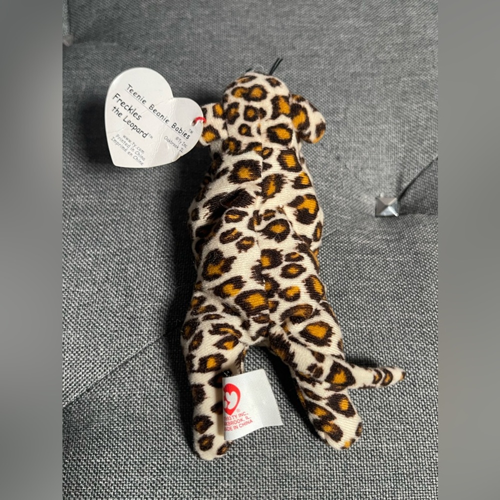 Ty Beanie Babies Freckles the Spotted Leopard Plush Toy - 4066